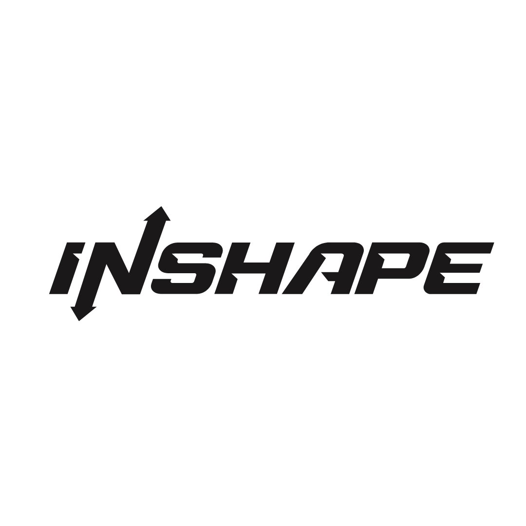 Logo In-Shape, web zaměřený na fitness, zdraví a wellness, cvičební programy a výživa